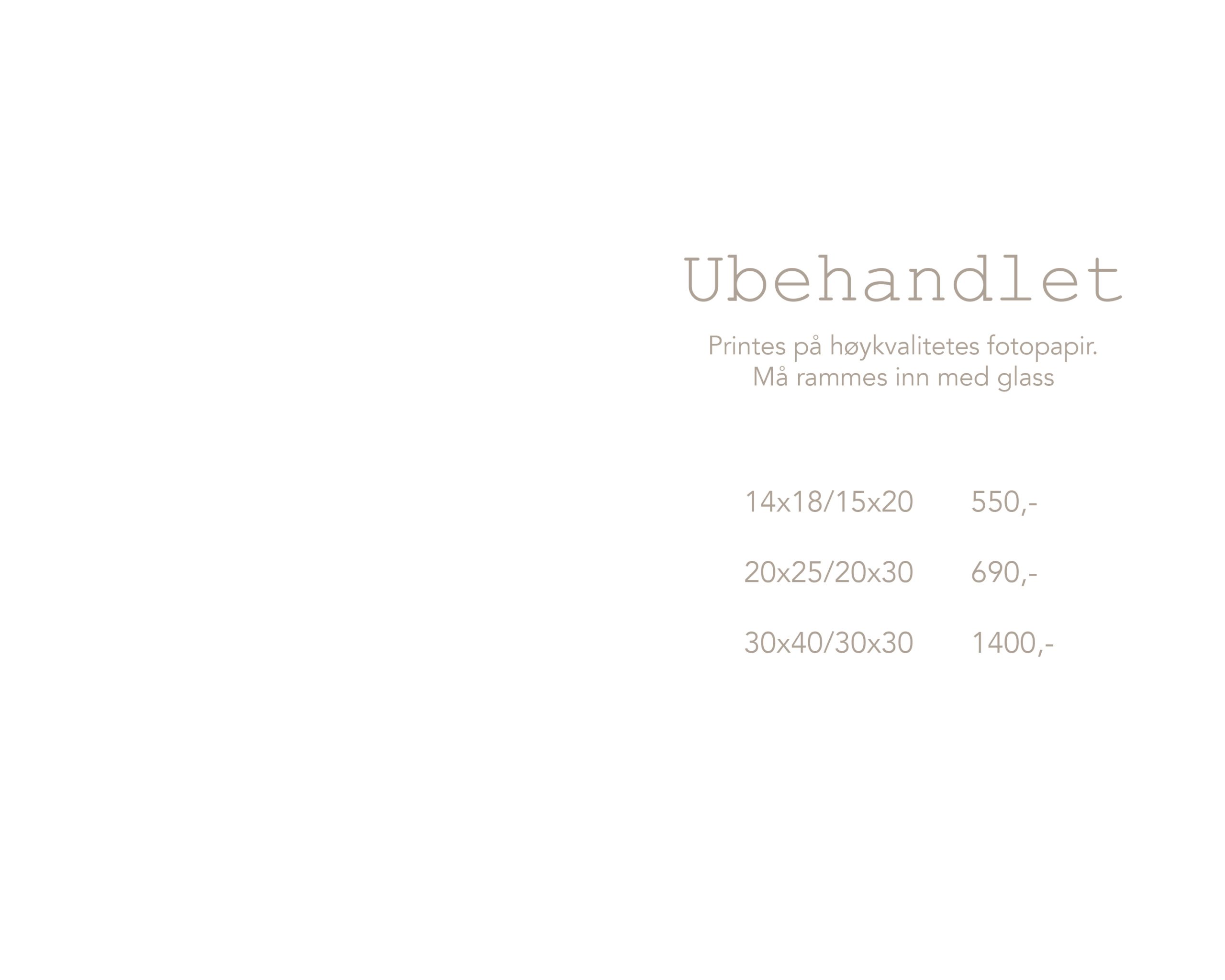Ubehandlet